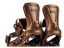 FLUX Snowboardbindung XV 2026 Bronze Metallic